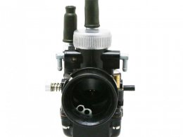 Carburateur 21 type PHBG noir avec depression + graissage (cuve alu, montage souple) pour mécaboite