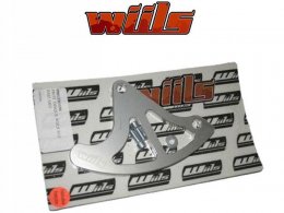 Protection de disque arrière WIILS argent pour motocross Suzuki RM 125-250 / RMZ 250-450 *Déstockage !
