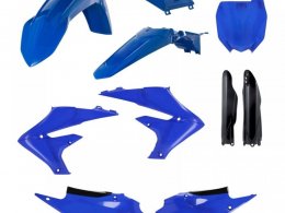 Kit plastique complet Acerbis Yamaha 250 YZ-F 19-23 Bleu/Noir Brillant