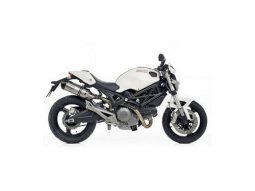 Pot d'échappement Leovince SBK LV One inox pour moto Ducati...
