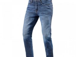 Jeans moto Revâit Reed SF longueur 34 (standard) bleu moyen d...