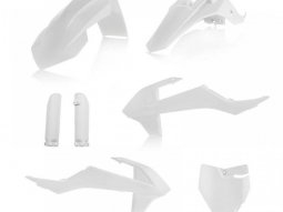 Kit plastique complet Acerbis KTM 65 SX 16-21 Blanc Brillant