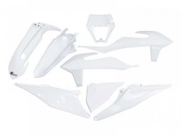 Kit plastique Ufo Blanc KTM EXC / EXCF 20-23
