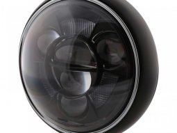 Optique de phare LED Ã17cm Highsider Yuma 2 Type 11 noir montage...