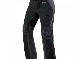 Pantalon textile Rev'it Stratum Gore-Tex noir / gris (court)