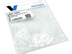 Protection de rayons de roue V BIKE en plastique transparent Ã140mm