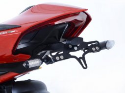 Support de plaque dâimmatriculation R&G Racing noir Ducati V4 2...