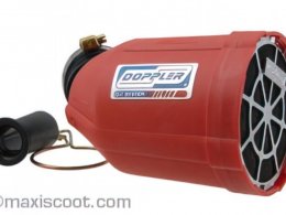 Filtre à air Doppler Air system Box d.28 - 35mm coudé 45° Rouge