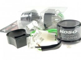 Relais de clignotant LED Koso 12V - 15A