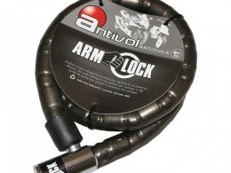 Antivol articulé marque Armlock avec 2 clés 1,00m - Diamètre 25mm