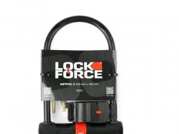 Antivol U marque Lock Force hercule 240 x 165 + support