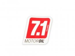 Autocollant 7.1 Motor Oil de Malossi (7,5 x 8,5 cm) à l'unité *Prix discount !