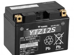 Batterie 12v /11ah yuasa (ytz12s) sans entretien pour yamaha 600 silver wing... (dimension: lg150xl87xh110)