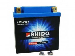 Batterie 12v 4ah ltx14-bs shido lithium ion prête à l'emploi (lg134XL75xh168)