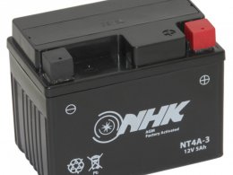 Batterie 12V/5ah YT4A-3 AGM sealed FA sans entretien gel prêt a l'emploi pour tous type de scooters/moto/quad et autre (dimension lg114xl71xh86)