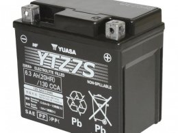 Batterie 12v 6 ah ytz7s yuasa sans entretien gel pret a l'emploi (lg113xl70xh105) pièce pour Scooter, Mécaboite, Maxi Scooter, Moto, Quad