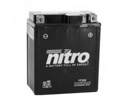 Batterie 12v 7,4ah ntz8v marque Nitro sla sans entretien prête à l'emploi