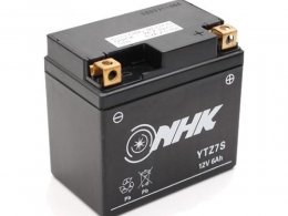 Batterie gel AGM 12v / 6ah (ytz7s) sans entretien prêt à l'emploi (dimension: Lg113xL70xH107mm)
