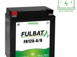 Batterie marque Fulbat fb12a-a / b 12v12ah lg134 l80 h161 (gel - sans entretien)