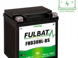 Batterie marque Fulbat fhd30hl-bs 12v30ah lg165 l125 h175 (gel - sans entretien)