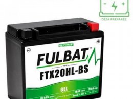 Batterie marque Fulbat ftx20hl-bs 12v18ah lg175 l87 h155 (gel - sans entretien) -activee usine