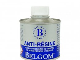 Belgom anti-resine 150ml solvant pour nettoyage carrosserie et vitre