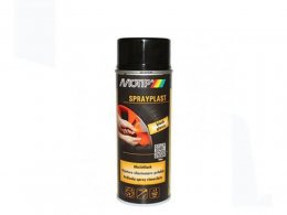Bombe peinture motip Sprayplast Noir Brillant spray (400ml)