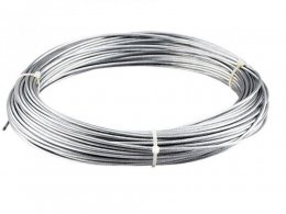 Câble acier galva diamètre 3.0mm (vendu en rouleau de 50 mètres) / réfection câble embrayage