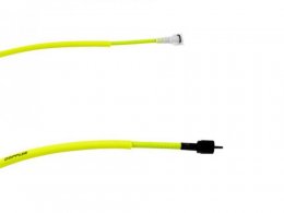 Câble de transmission compteur marque Doppler pour scooter booster spirit / bw's après 2004 - jaune fluo