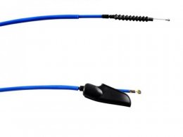 Câble de transmission embrayage teflon bleu marque Doppler pour 50 à boite derbi senda euro2