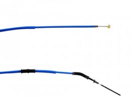 Câble de transmission frein teflon arrière bleu marque Doppler pour scooter booster / bw's après 2004