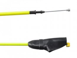 Câble de transmission gaz teflon jaune fluo marque Doppler pour 50 à boite sherco se-r / sm-r / hrd après 2006