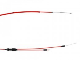 Câble de transmission gaz teflon rouge marque Doppler pour 50 à boite beta rr50 sauf factory