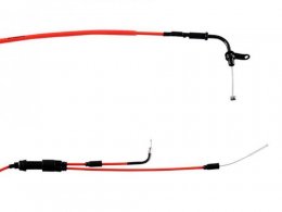Câble de transmission gaz teflon rouge marque Doppler pour 50 à boite mrt / mrx / smx / rrx / tango / rs3