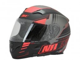 Casque type integral marque NoEnd h20-advance by asd racing couleur noir/rouge taille xl