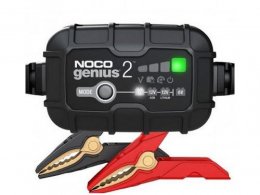 Chargeur de batterie noco genius2 6v-12v de 2a à 40ah 30w (pour batteries conventionnelles, sans entretien, agm, lithium)