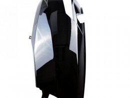 Coque arrière droite noir (peint) pour scooter vivacity après 2008