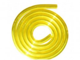 Durite essence marque Replay pu 5x9 transparent jaune (1 m)
