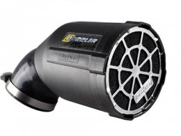 Filtre à air marque Doppler air system noir diamètre 48mm pour carburateur type pwk / polini cp * Prix Spécial !
