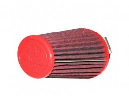 Filtre à air marque Malossi e18 pour phbg 15-21 et phbl 20-26 filetés (diamètre 100-73x125mm) rouge