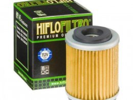 Filtre à huile Hiflofiltro HF143 (38x48mm) pièce pour Maxi-Scooter : YAMAHA 125 CYGNUS 1996&gt;2003, MAJESTY, SR-MBK 125 FLAME 1996&gt;2003, SKYLINER