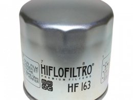 Filtre à huile Hiflofiltro HF163 (76x79mm) pièce pour Moto : BMW K75, K 100 LT, K 1200 GT, R 1100 S, R 1150 GS, R 850 RT
