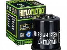 Filtre à huile Hiflofiltro HF183 pièce pour Maxi-Scooter : PIAGGIO 125 X-EVO, X7, X8, X9, MP3, LIBERTY, FLY, VESPA GT, VESPA LX, 250 MP3, X9-APRILIA 125 ATLANTIC 2002&gt;2011-GILERA 125 NEXUS 2007&gt;