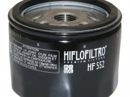 Filtre à huile Hiflofiltro HF552 (76x59mm) pièce pour Moto : MOTO-GUZZI 850 LE-MANS 1975&gt;, CALIFORNIA 1945&gt;, 1000 LE-MANS 1984&gt;, CALIFORNIA 1982&gt;, 1000 SP3 1990&gt;