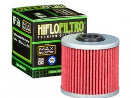 Filtre à huile Hiflofiltro HF566 pièce pour Maxi-Scooter : KYMCO 125 DOWNTOWN, 125 SUPER-DINK, 300 DOWNTOWN, 300 PEOPLE-KAWASAKI 300 J 2014&gt;