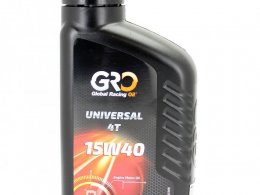 Huile marque Global Racing Oil 4 temps universal 4 temps 15w40 multigrade (1L)