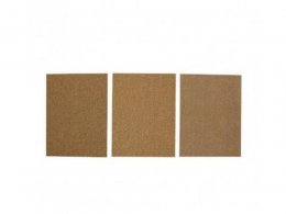 Joint papier liege nitrile 100d épaisseur 1x1,00 mm-1x1, 50 mm-1x2,00 mm feuille de 200 x 150 mm (vendu par 3)