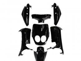 Kit carrosserie (7 pièces) type origine noir pour scooter mbk ovetto / yamaha neos 2008>2011
