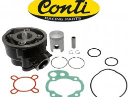 Kit cylindre fonte complet Conti origin pour moteur minarelli am6 Aprilia rs, Beta rr, Mbk xlimit, Rieju smx, Yamaha dtr *Déstockage !