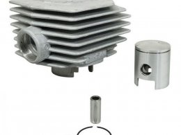 Kit cylindre piston airsal t6 alu 6 transferts pour mbk 51 (av 10 av 51 ).